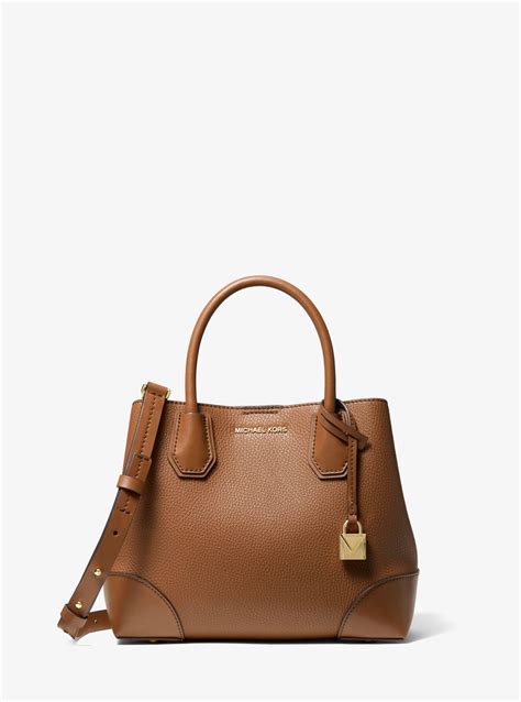 michael kors mercer gallery small faux pebbled leather tote bag|michael kors neue kollektion.